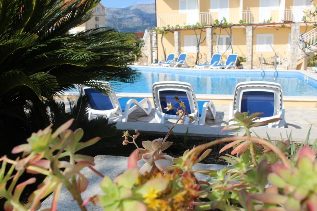 Spacious Bedroom For Two With Pool View - Pansion Hajduk Korcula Exterior photo
